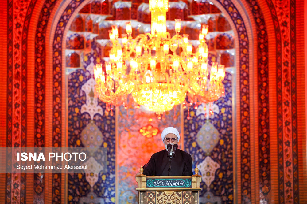 مراسم خطبه خوانی شب شهادت امام رضا (ع)