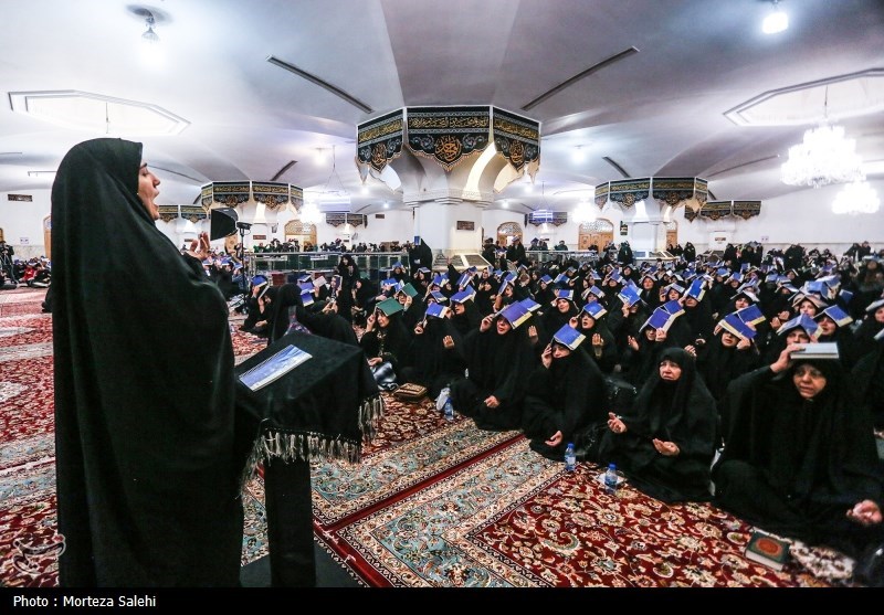  مراسم احیای ناشنوایان در حرم مطهر امام رضا(ع)