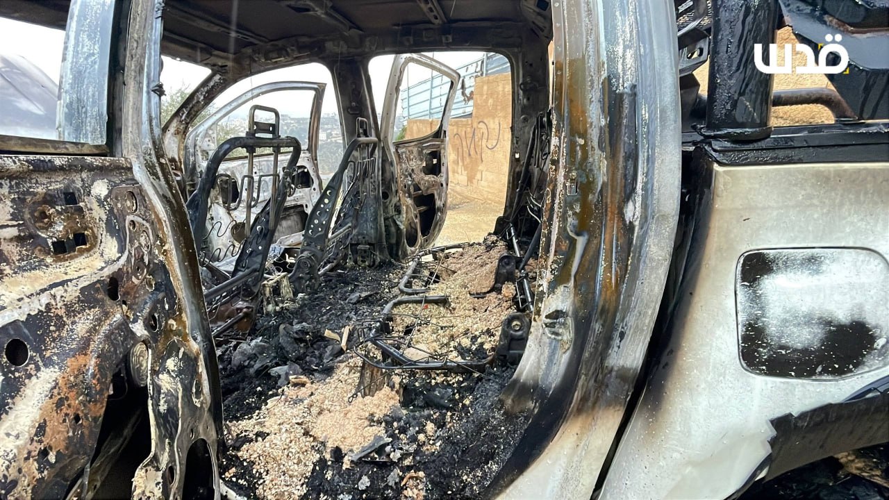 آتش زدن خودروهای فلسطینی‌ها 2