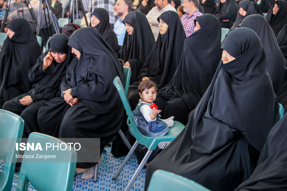 مراسم اولین سالگرد شهادت سردار زاهدی و همراهان