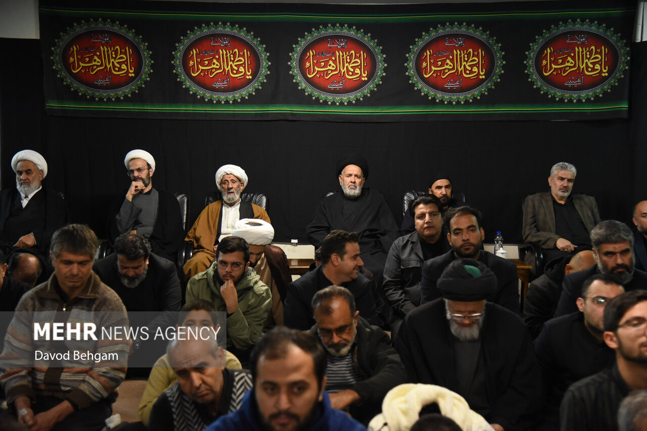 مراسم عزاداری ایام فاطمیه در مشهد