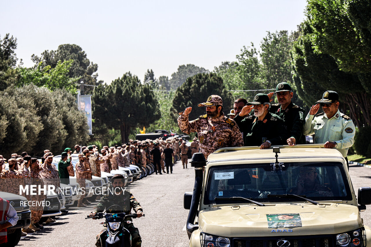 رزمایش امنیتی دفاعی قرارگاه شهید فهمیده