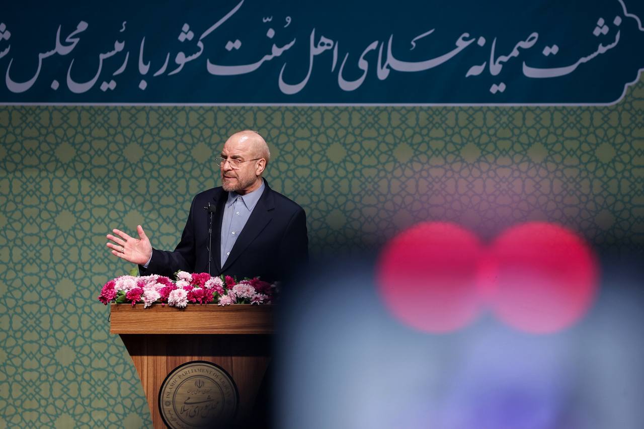  سخنرانی قالیباف در نشست صمیمانه با علمای اهل سنّت کشور