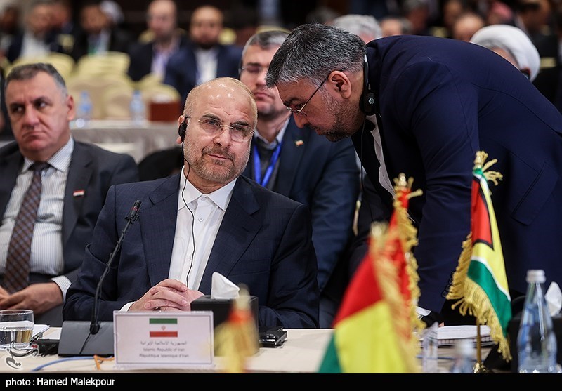 سخنرانی رئیس مجلس در هفدهمین اجلاس اتحادیه مجالس