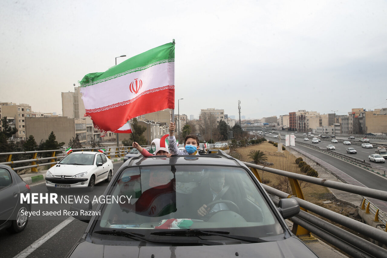 راهپیمایی یوم الله ۲۲ بهمن در تهران