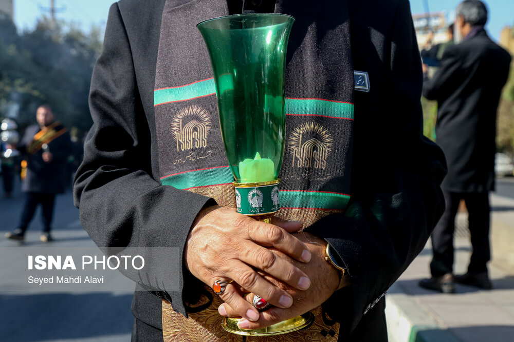 دسته عزاداری خادمان و زائران حرم مطهر حضرت معصومه (س)