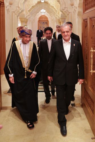 معاون نخست‌وزیر عمان با پزشکیان 