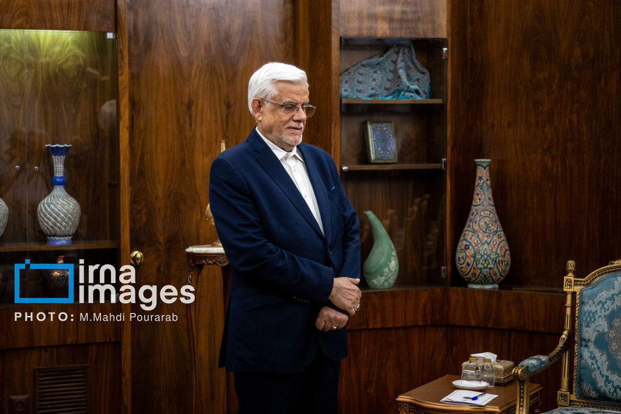 دیدار وزیر تجارت و صنایع دستی تونس با عارف