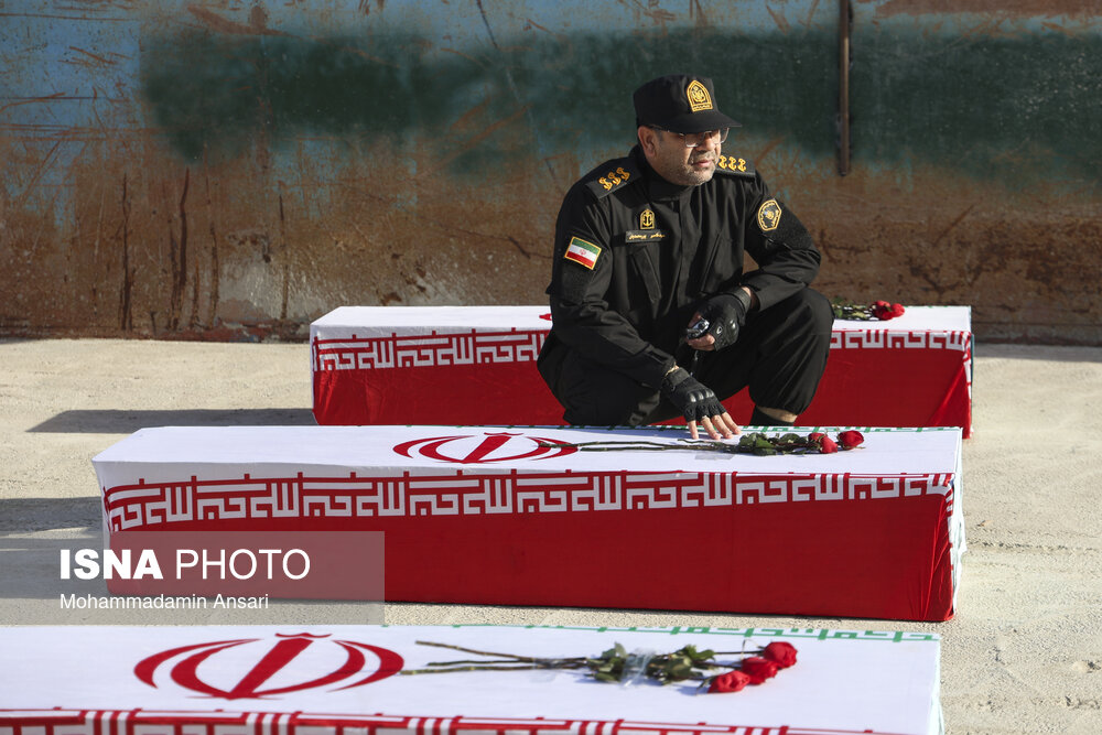 ورود پیکر پاک ۸۵ شهید دفاع مقدس از مرز آبی اروند