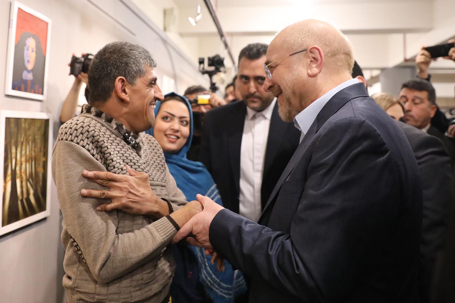 بازدید قالیباف از سومین جشنواره بین‌المللی همام