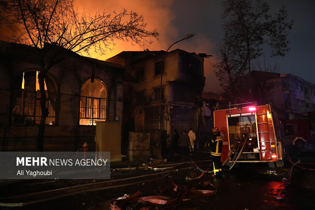 تخریب‌ اموال توسط اغتشاشگران در رشت