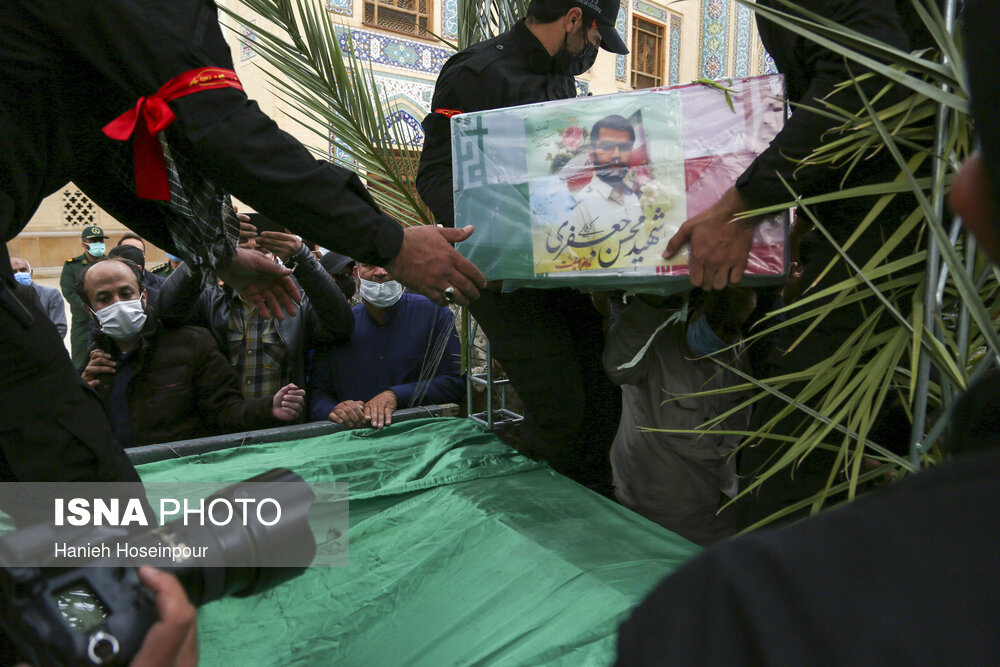 تشییع شهید مدافع امنیت