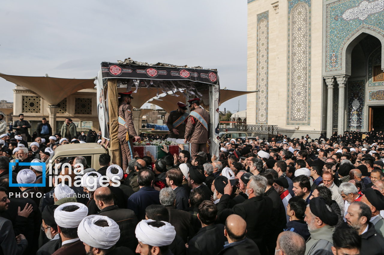 مراسم تشییع «شهدای عدالت» در قم