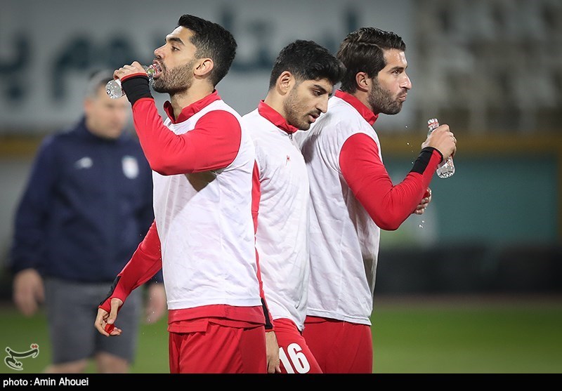 تمرین تیم ملی فوتبال