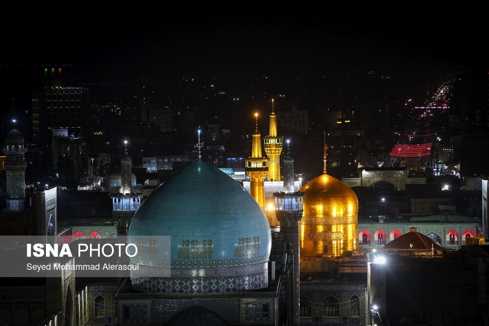 شب نوزدهم ماه مبارک رمضان در حرم مطهر رضوی