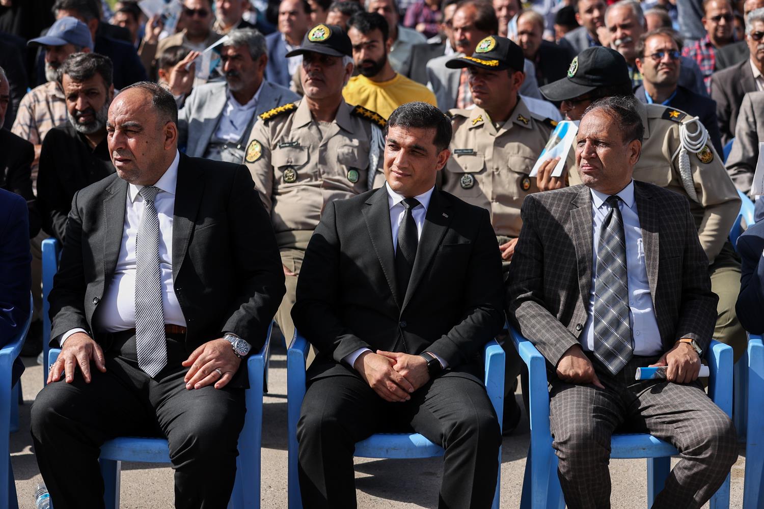 مراسم افتتاح فرودگاه شهدای گناباد