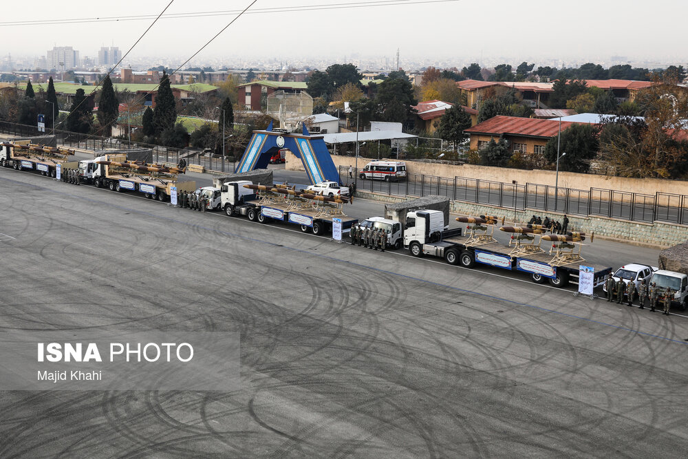 مراسم الحاق پهپادهای کرار به یگان‌های عملیاتی (نپاجا)