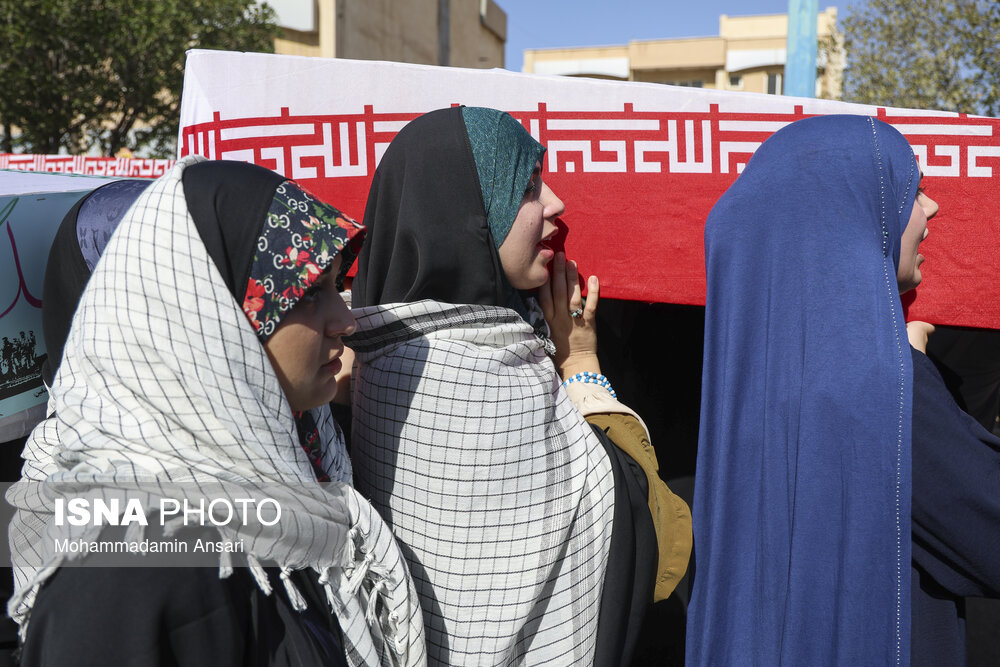 ورود پیکر پاک ۸۵ شهید دفاع مقدس از مرز آبی اروند