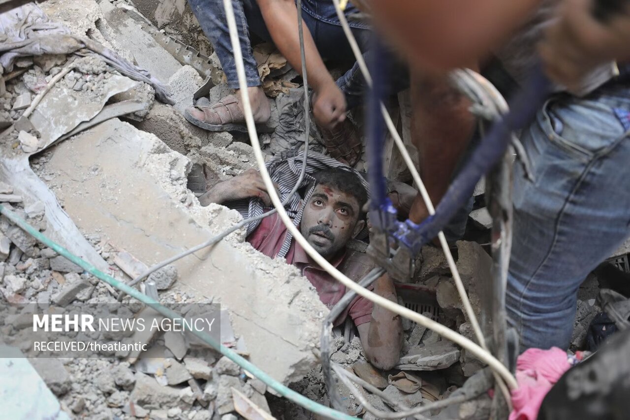 ویرانی‌های غزه در پی حملات وحشیانه رژیم صهیونیستی