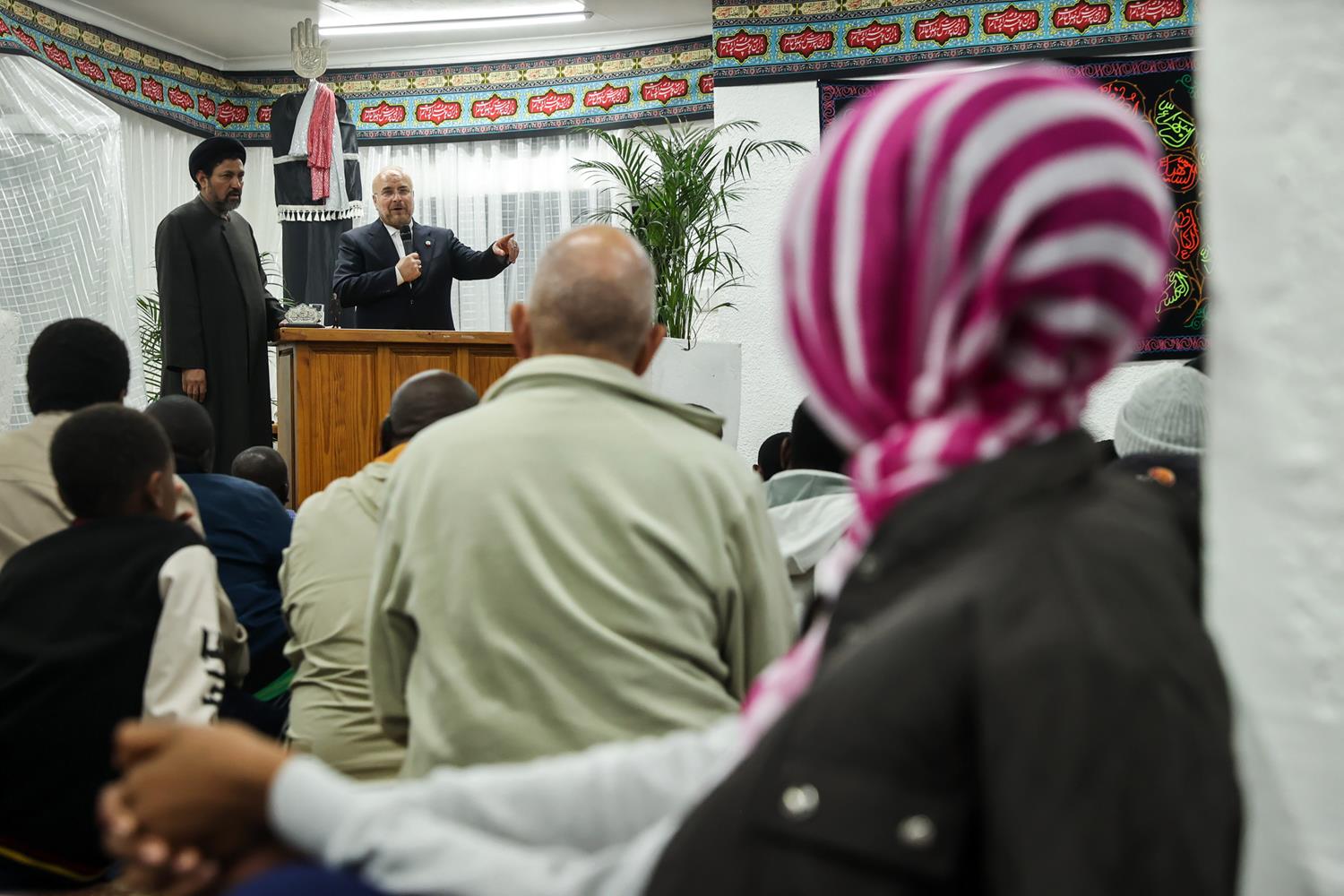 حضور قالیباف در جمع صمیمانه شیعیان آفریقای جنوبی