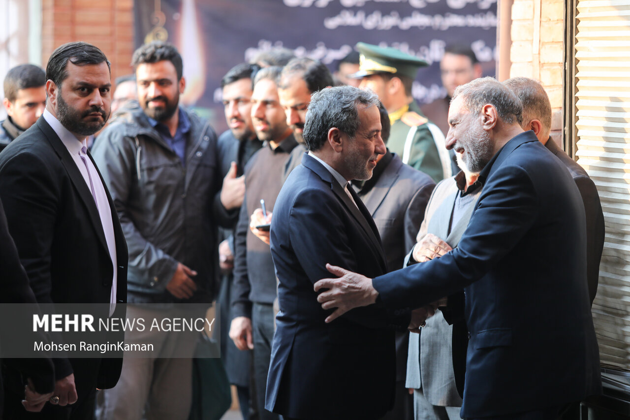 مراسم ختم والده سردار کوثری