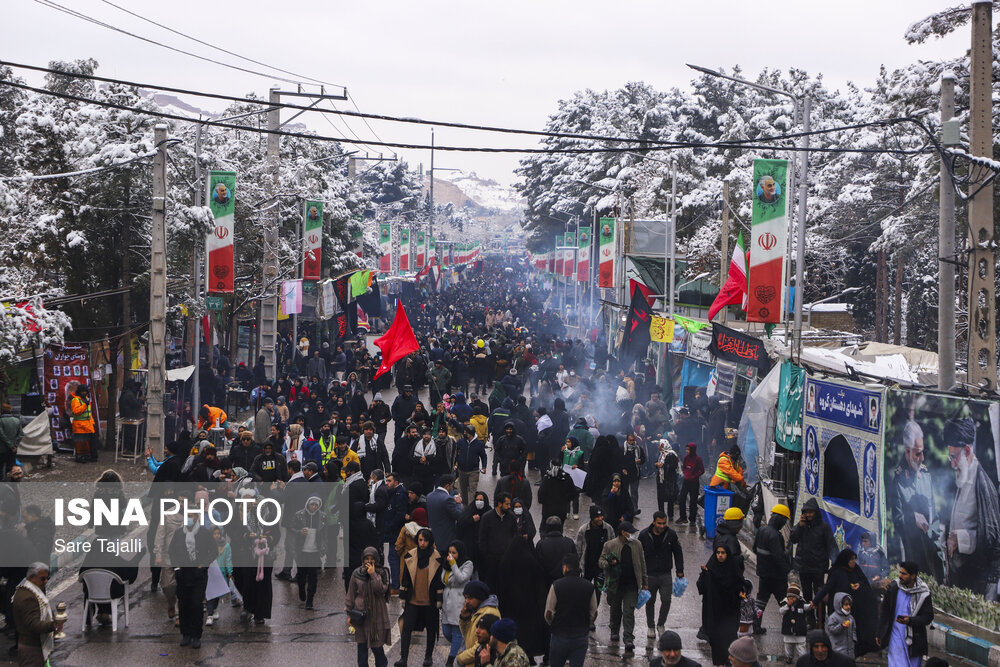 مراسم پنجمین سالگرد شهادت حاج قاسم سلیمانی در کرمان