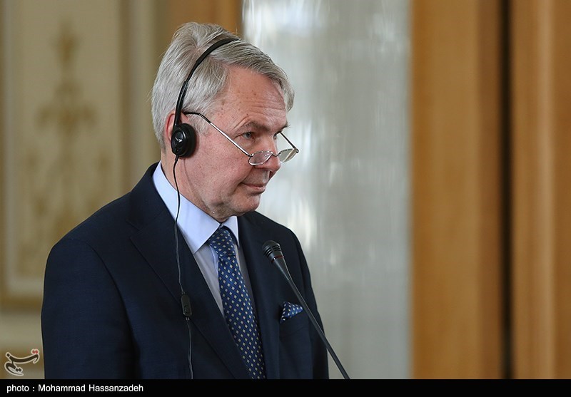 وزرای امور خارجه ایران و فنلاند