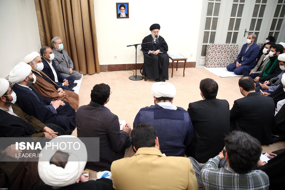 دیدار جمعی از مسئولان سازمان تبلیغات اسلامی با مقام معظم رهبری