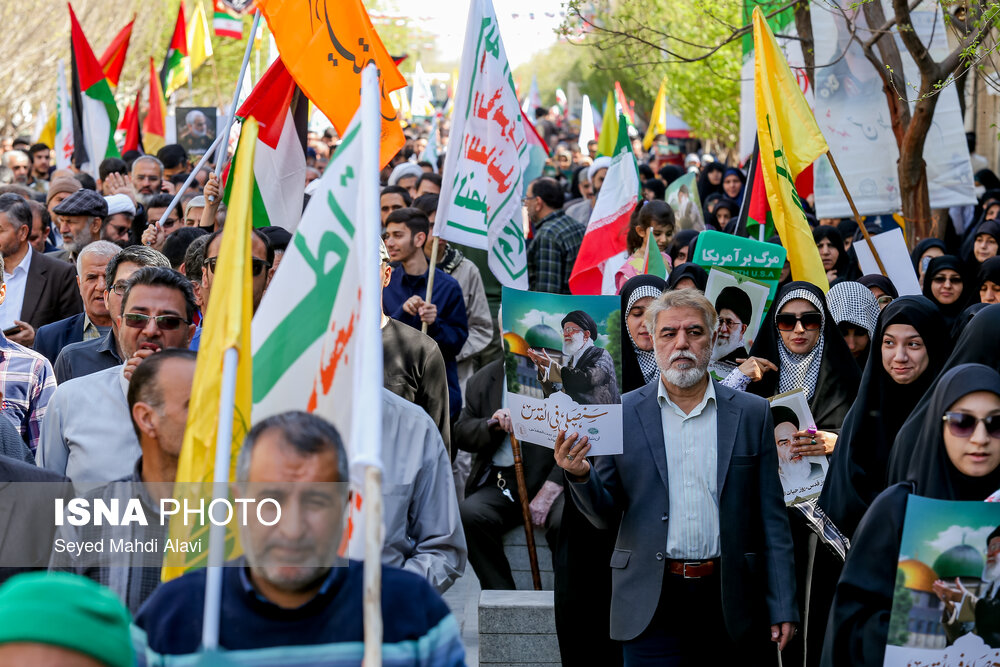 راهپیمایی روز قدس در قم