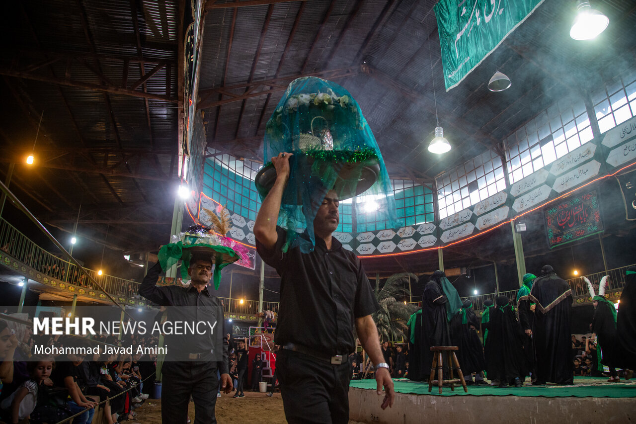 آئین کهن تعزیه خوانی در «حصار خروان»
