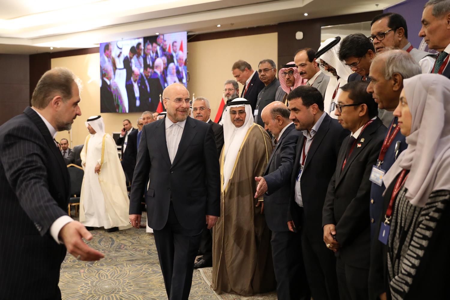 مجمع مجالس آسیایی با حضور قالیباف