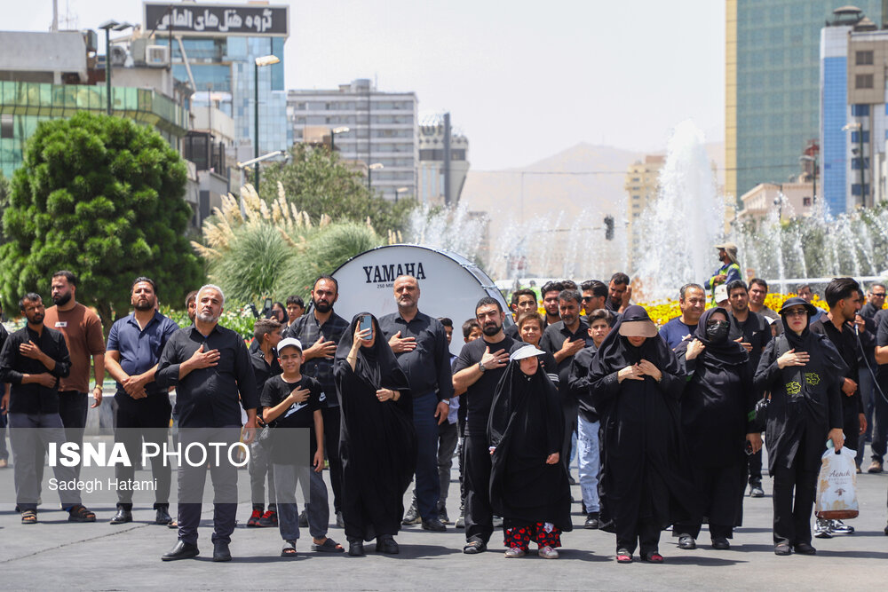 مراسم عزاداری تاسوعای حسینی مشهد