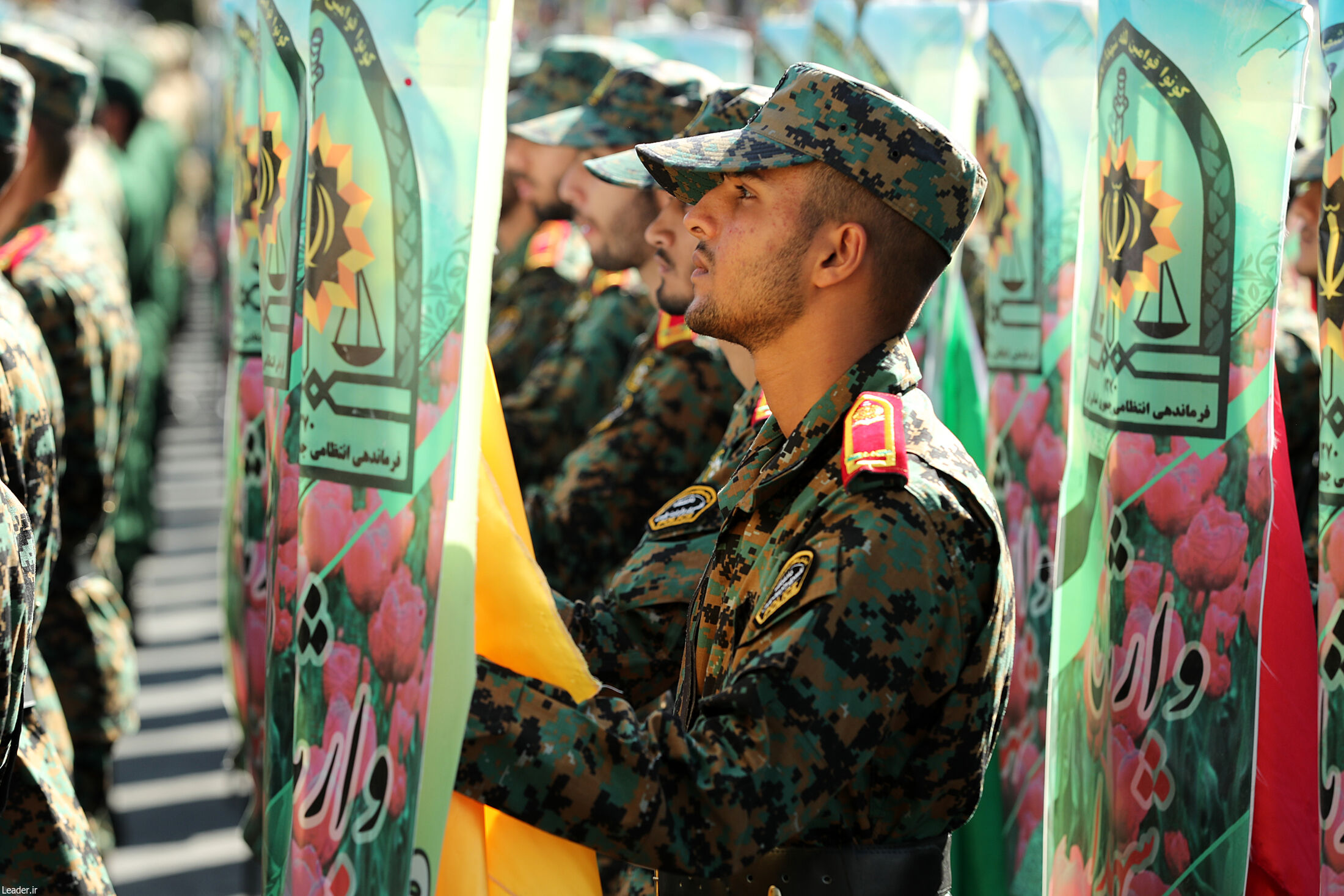 فرمانده کل قوا در مراسم مشترک دانش‌آموختگی