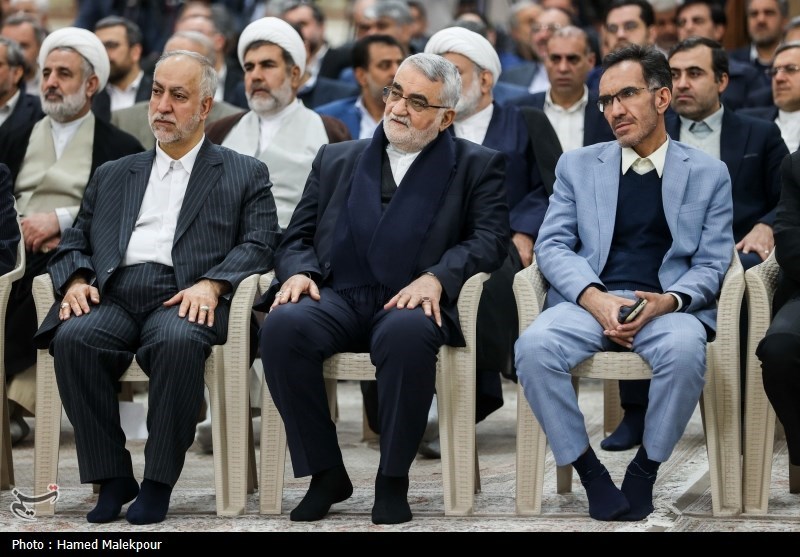 تجدید میثاق قالیباف و نمایندگان مجلس با آرمان‌های امام خمینی(ره)