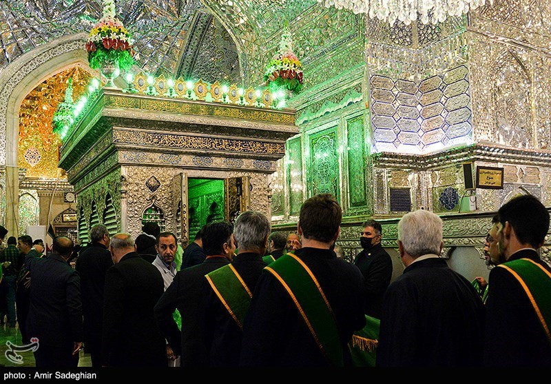 مراسم گلابشویی حرم مطهر حضرت شاهچراغ (ع) 