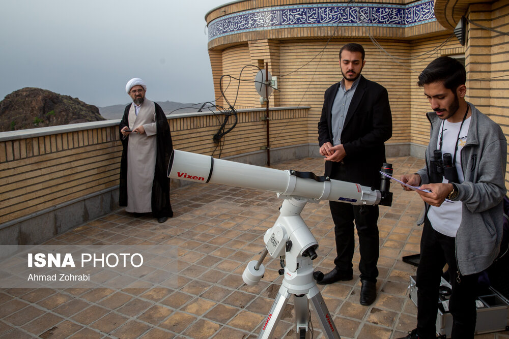 استهلال ماه شوال در قم