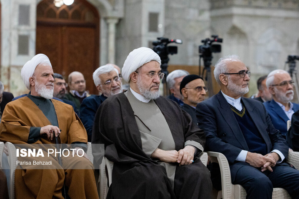تجدید میثاق رئیس و اعضای مجمع تشخیص با آرمان‌های امام راحل