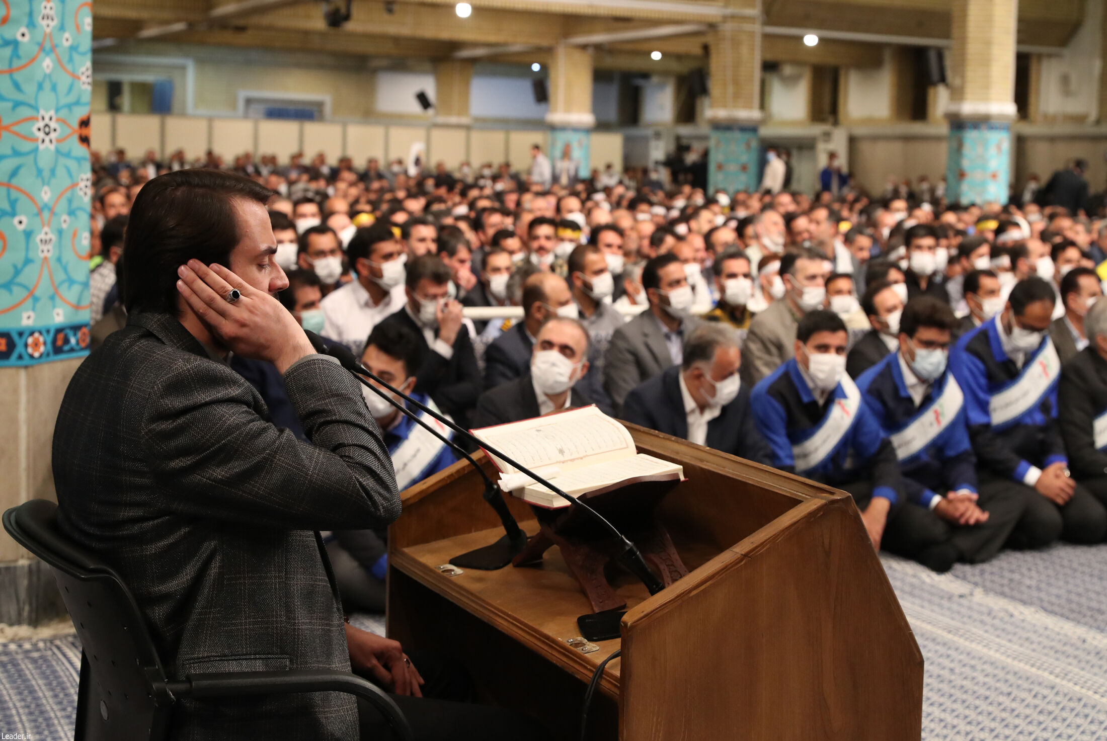 تصاویری از دیدار کارگران با رهبر انقلاب