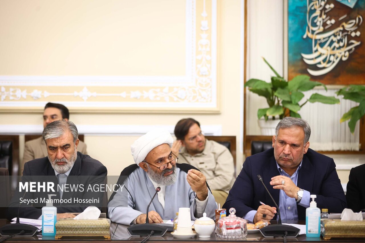 نشست شورای هماهنگی مجلس با حضور قالیباف