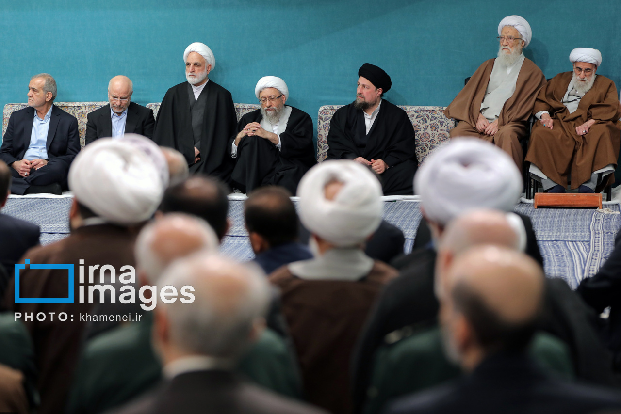 دیدار مسئولان و کارگزاران نظام با رهبر معظم انقلاب