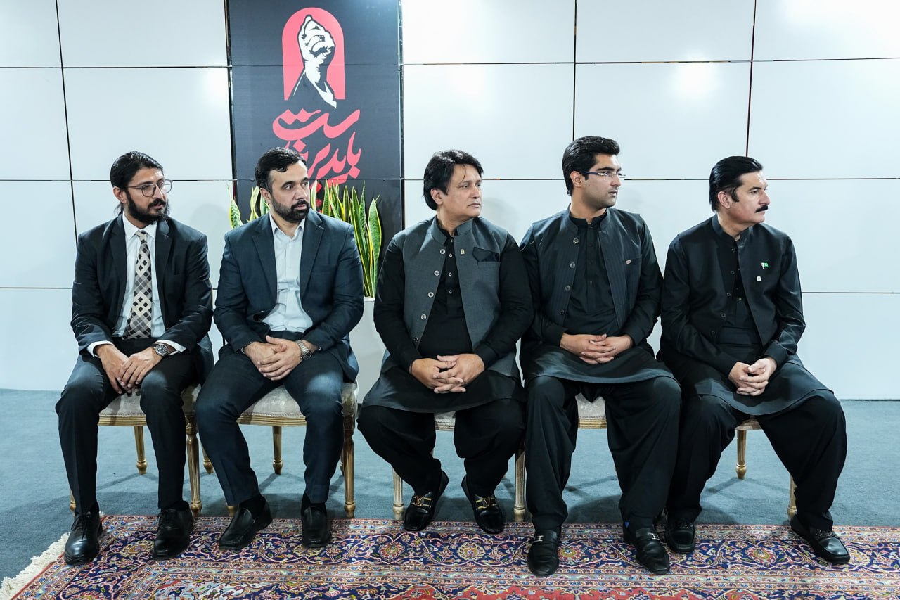 دیدار رئیس مجلس سنای پاکستان با قالیباف