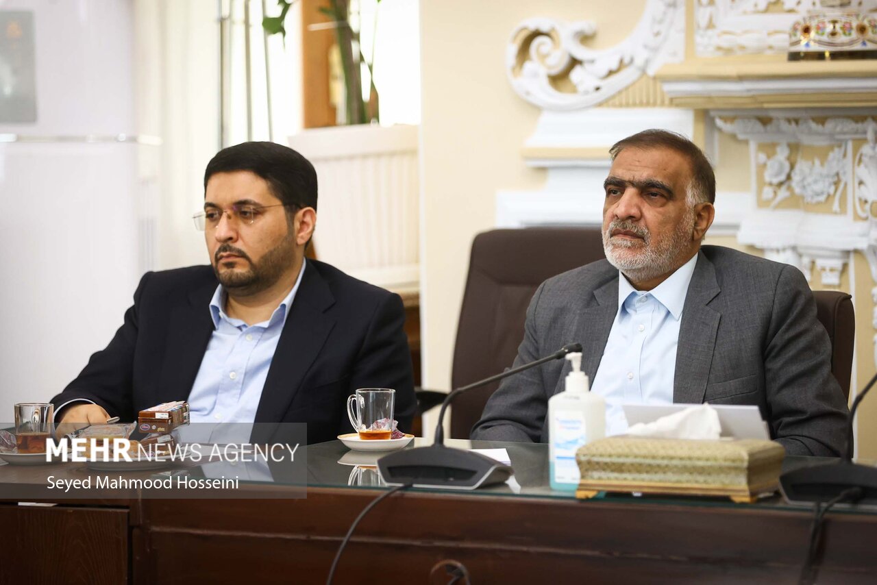 نشست شورای هماهنگی مجلس با حضور قالیباف