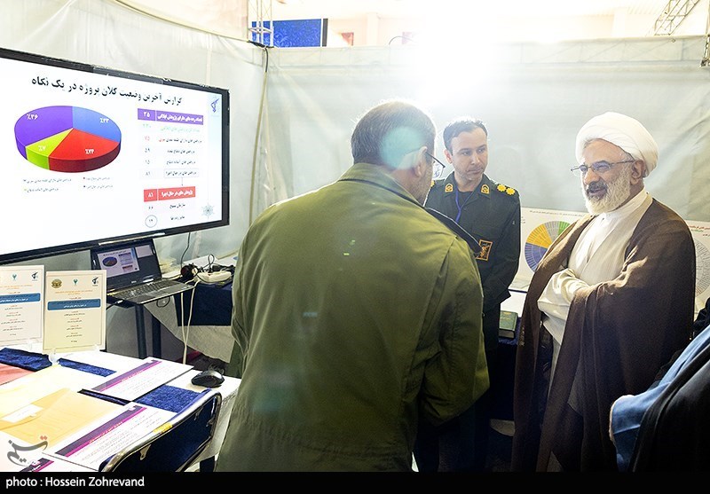 نمایشگاه هفته پژوهش سپاه پاسداران در ستاد سپاه