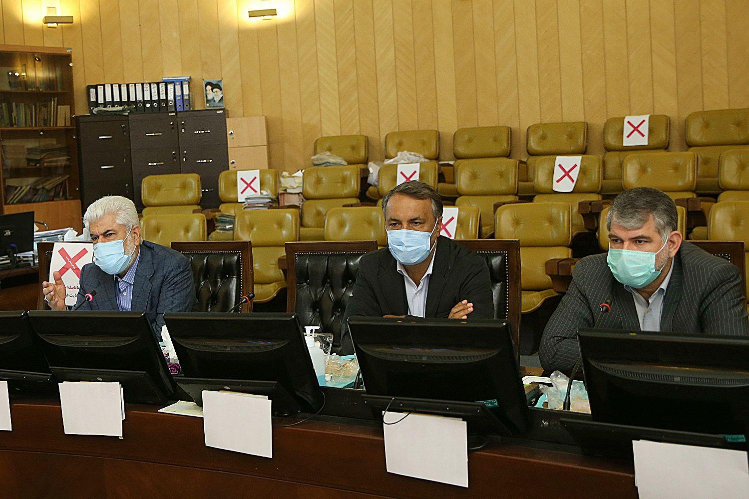 نشست شورای هماهنگی مجلس با حضور قالیباف