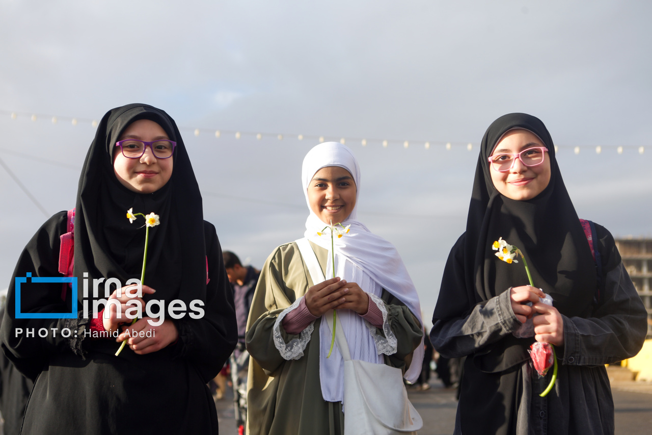 شب نیمه شعبان در مسجد جمکران