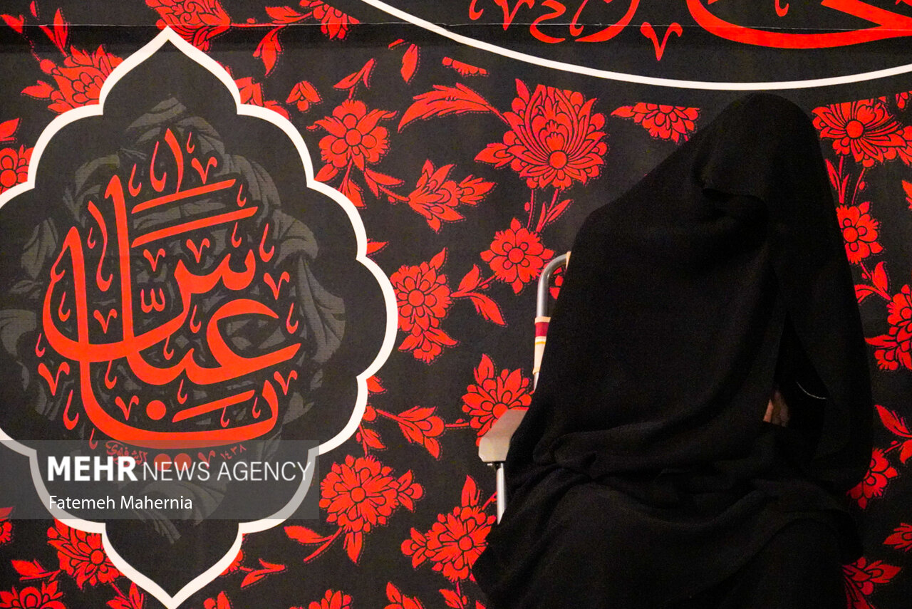 مراسم عزاداری دهه دوم محرم در دانشگاه تهران