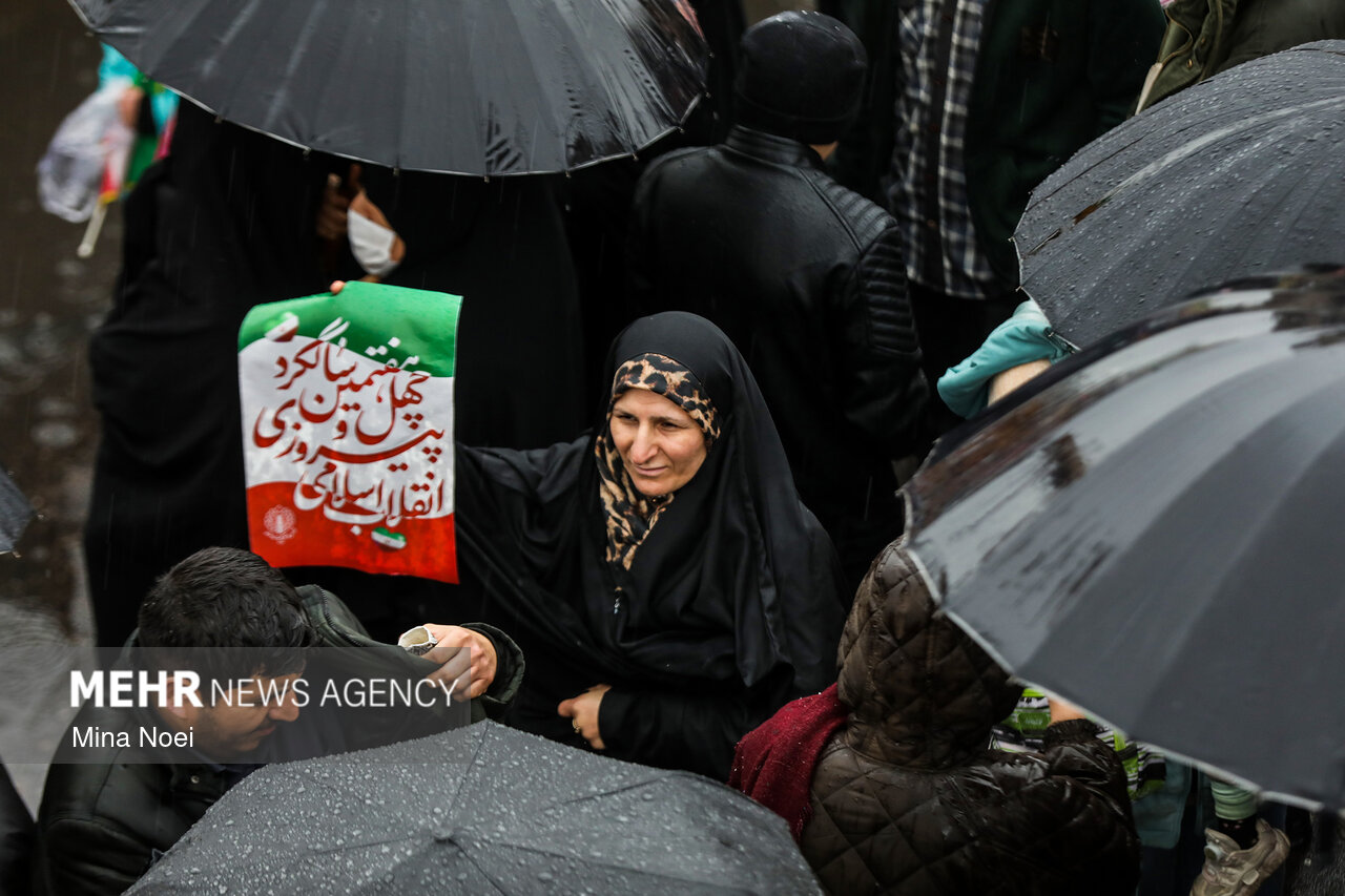 راهپیمایی ۲۲ بهمن در تبریز