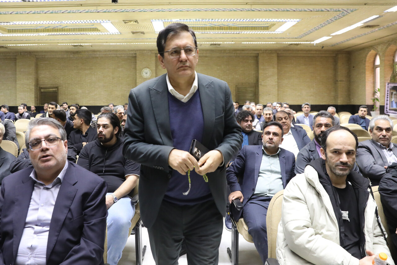 مراسم ختم پدر نماینده مسجد سلیمان با حضور قالیباف