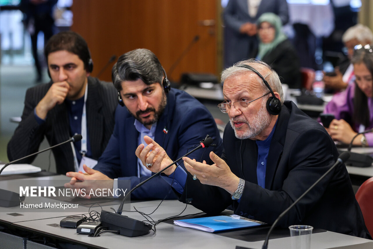 اولین روز سفر رئیس مجلس به ژنو