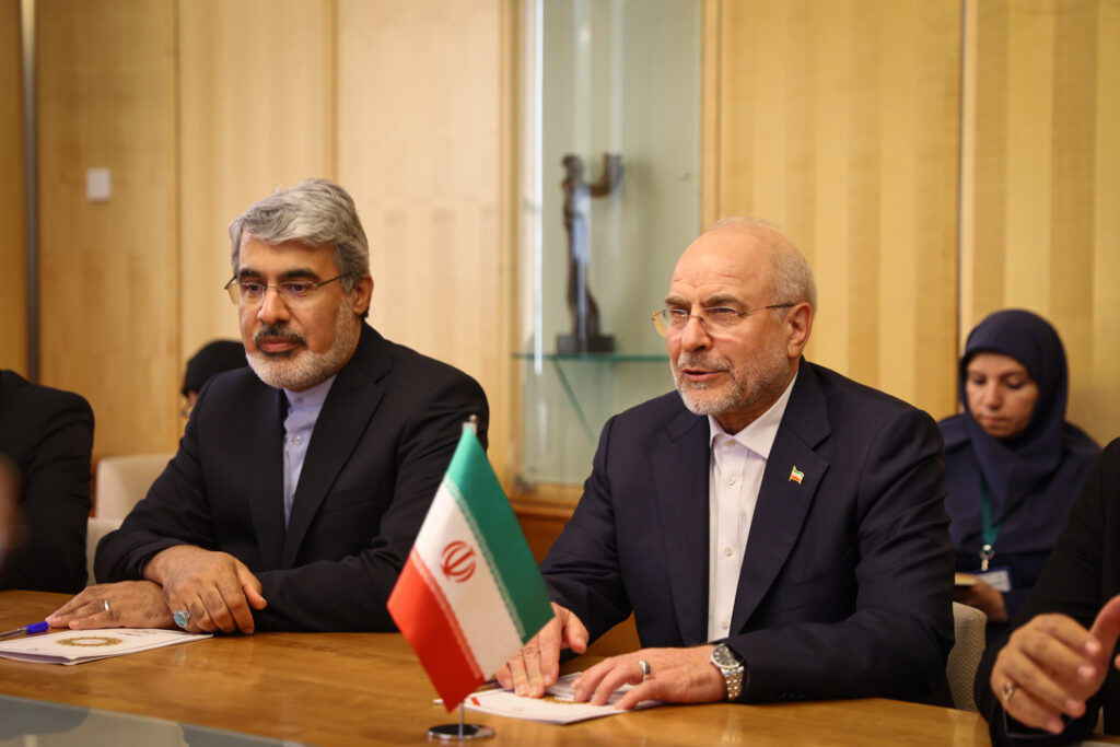 دیدار قالیباف با رئیس مجلس تاجیکستان